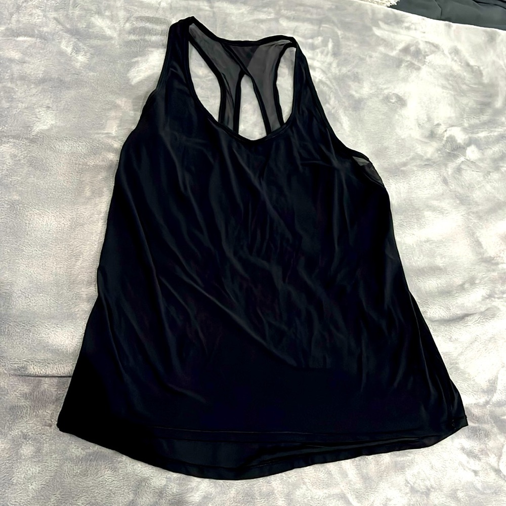 Black super comfortable Lululemon tank top